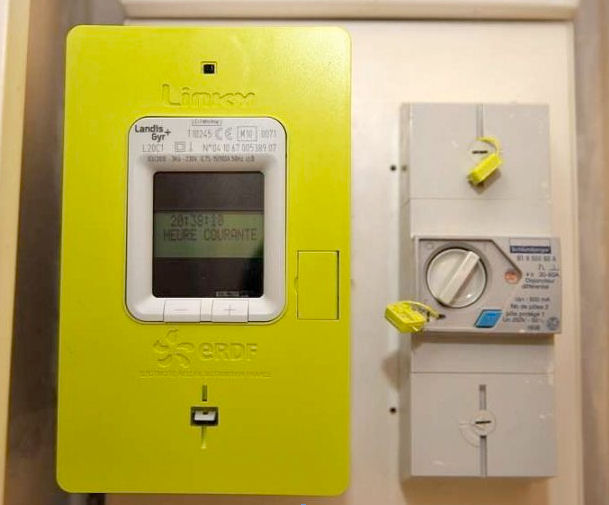 Le compteur et le disjoncteur ...